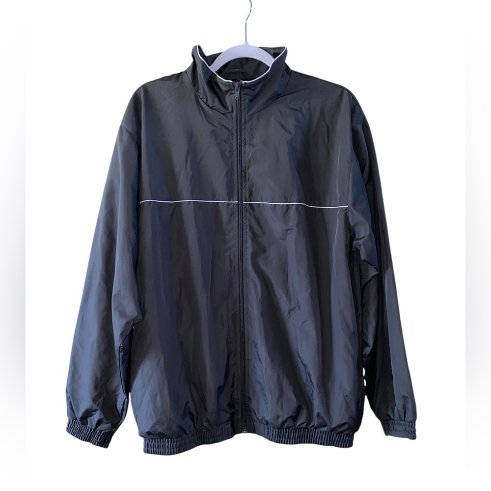 Vintage SB TECH | Men's  gray Windbreaker Jacket sz M